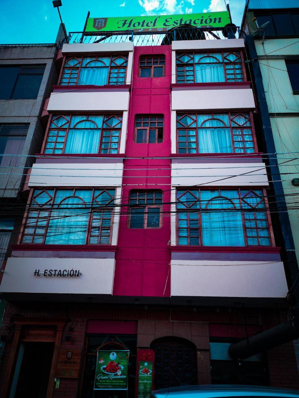 Hotel Estacion Риобамба Экстерьер фото