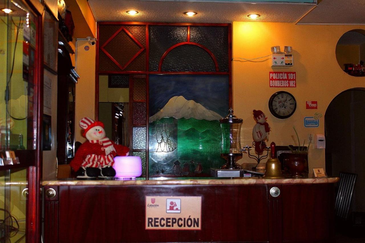 Hotel Estacion Риобамба Экстерьер фото
