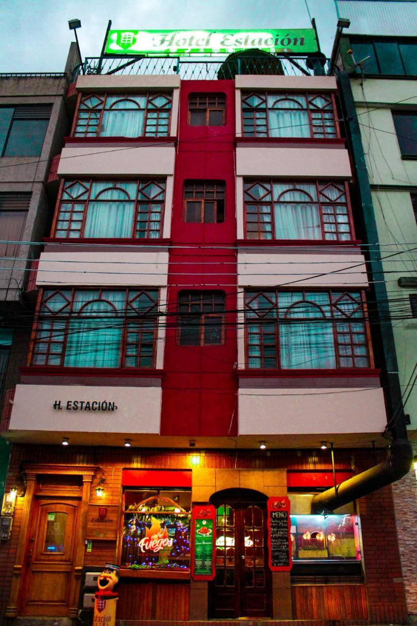 Hotel Estacion Риобамба Экстерьер фото
